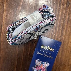 NEW Vera Bradley Harry Potter Wide 1" Lanyard Herbology Ditsy- (Mandrake/Plants)